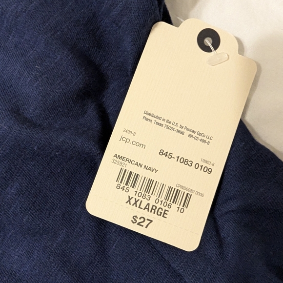 NWT Navy Blue Tank Top - Picture 4 of 4